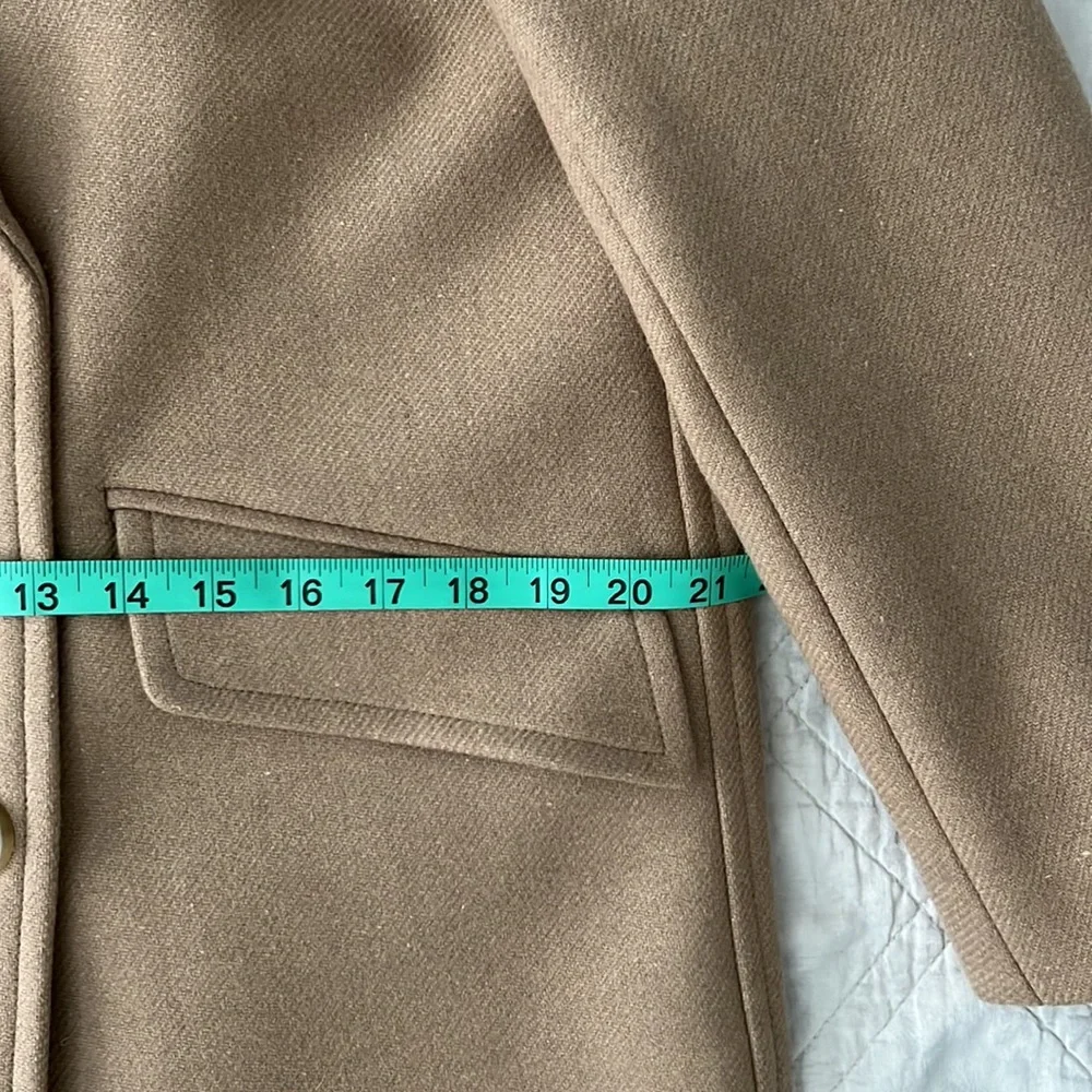 Everlane Double-Breasted Camel Coat